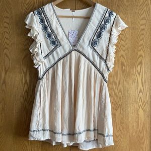 Free People falling water tunic